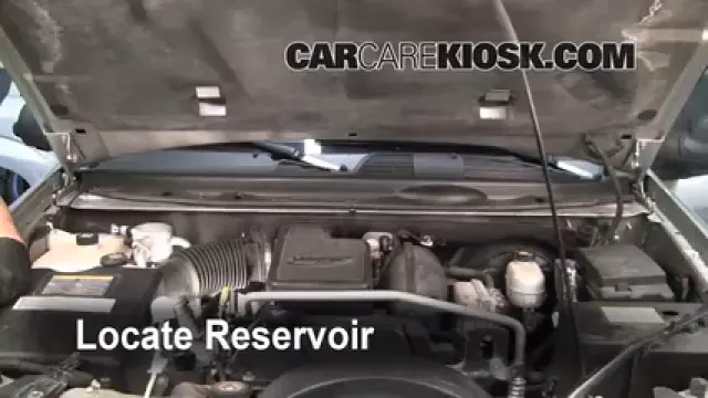 2005 Chevrolet Trailblazer LS 4.2L 6 Cyl. Liquide essuie-glace Ajouter du liquide